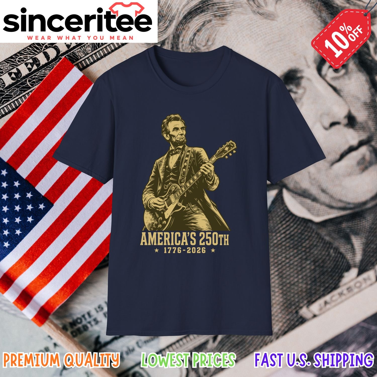 Abraham Lincoln and guitar design in Navy
