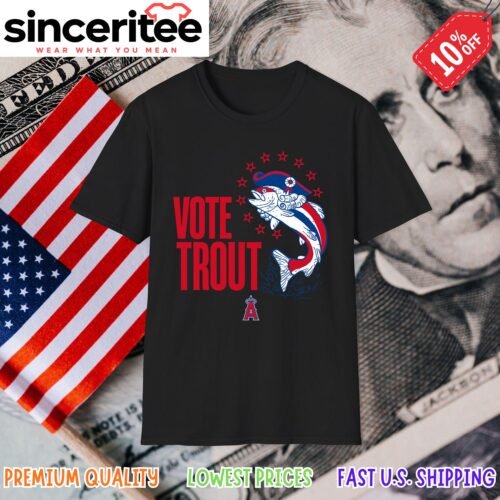 LA Angels Vote Trout t-shirt in Black