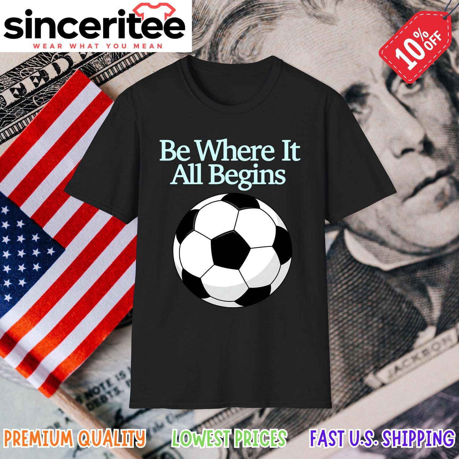 2026 World Cup T-shirt in Black